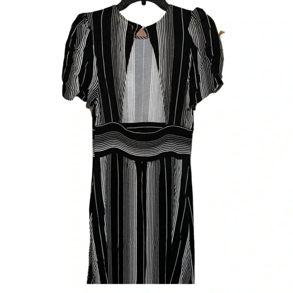 AFRM Lala High Neck Midi Dress Size Medium - Picture 7 of 13